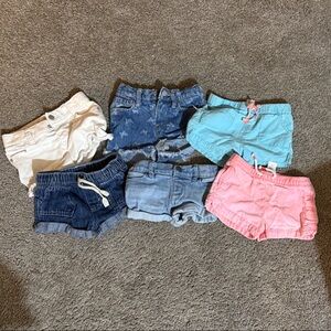 Assorted Denim and Cotton Shorts Collection